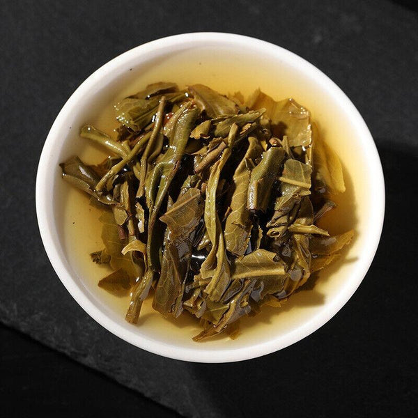 CIFbuy Yunnan Pu'er Tea Yiwu Ancient Tree 357g Pu'er Raw Tea Cake with Orchid Aroma