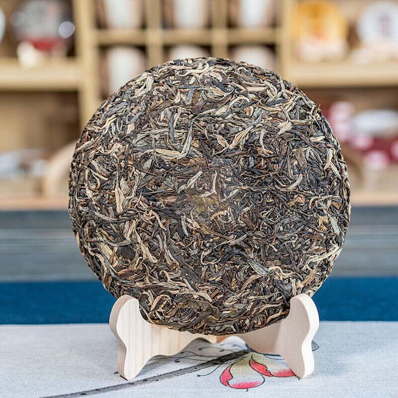 CIFbuy 357g Mint Pond Puerh Raw Tea Cake Yunnan Yiwu Ancient Tree Puerh Cake Tea