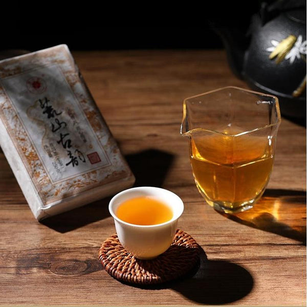CIFbuy 250g Yunnan Puerh Raw Tea Mengku Golden Leaf Pu'er Brick Tea Spring Pu-erh Tea
