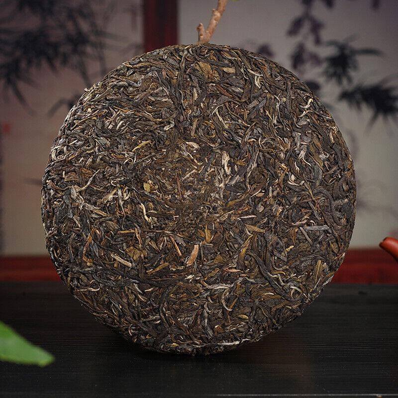 CIFbuy Yunnan Pu'er Tea Yiwu Ancient Tree 357g Pu'er Raw Tea Cake with Orchid Aroma