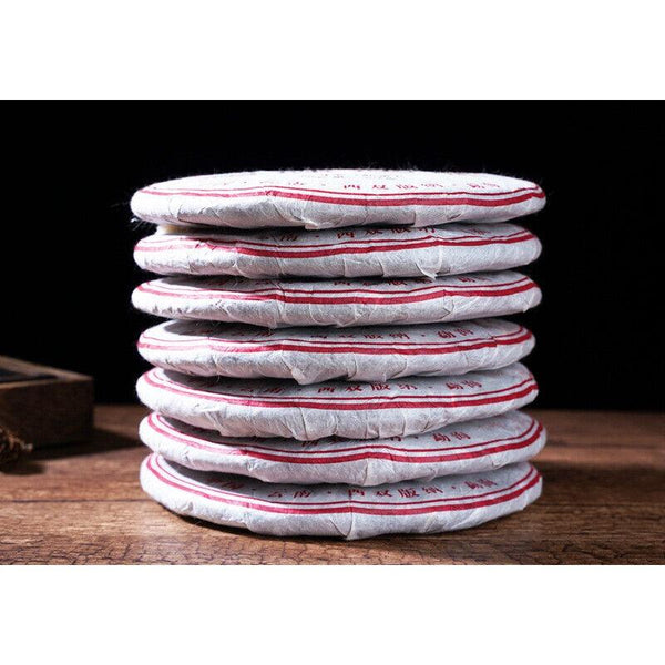 CIFbuy 357g Yunnan Pu'er Ripe Tea The Older The More Fragrant Old Pu'er Tea Cake