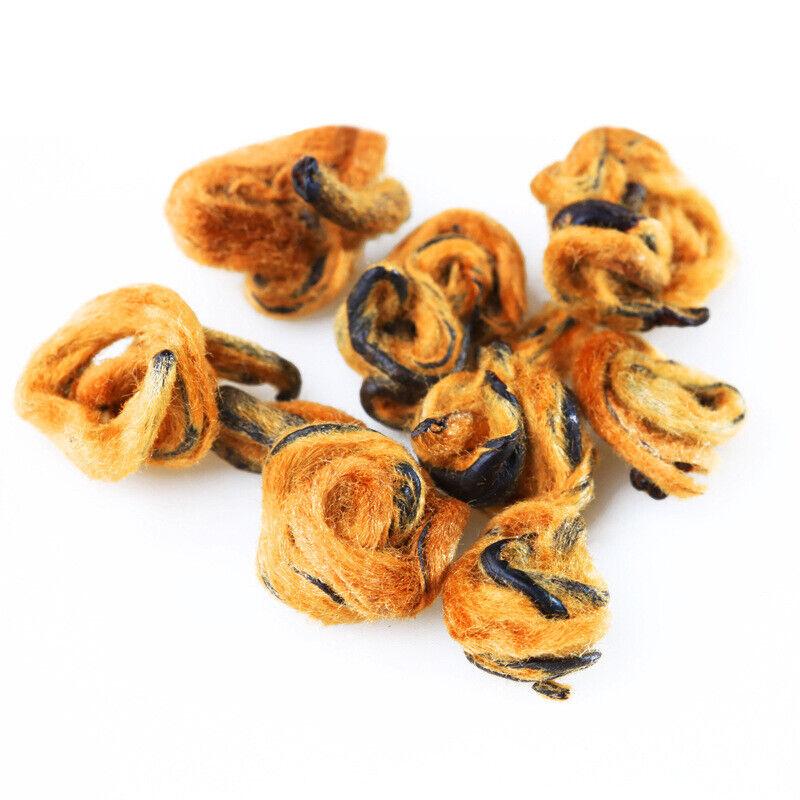 CIFbuy Fengqing Dian Hong Tea Gold Snail Spring Tea Yunnan Black Tea Red Snail Gold Bud