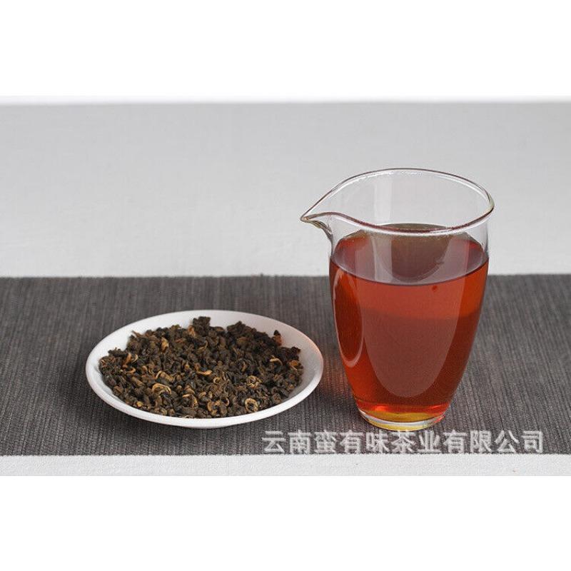 CIFbuy 350g/can Fengqing Flower and Fruit Aroma Golden Snail Dian Hong Tea (two Leaves)