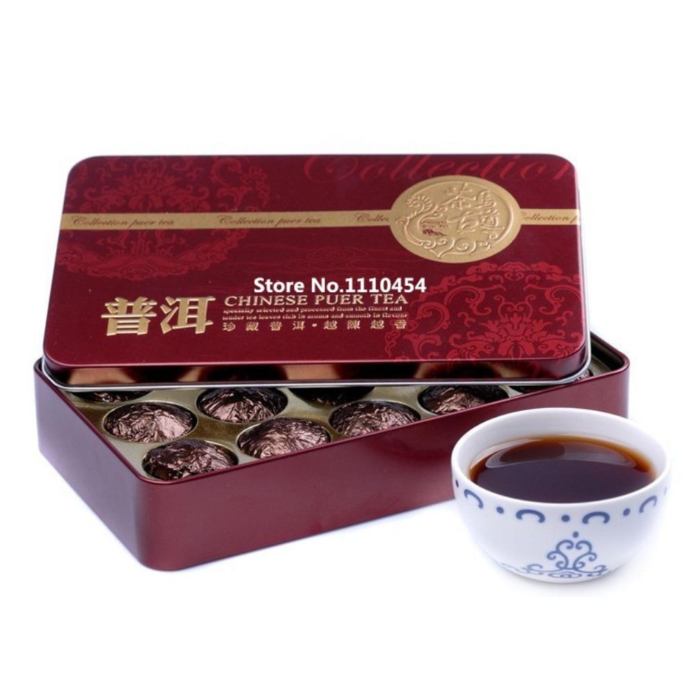 CIFbuy Premium Mini Tuocha Puer Tea with Glutinous Rice Aroma in Tin