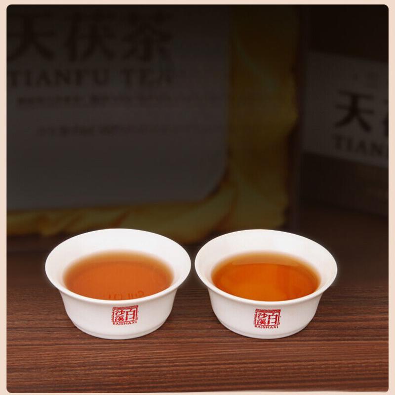 CIFbuy Anhua Dark Tea BaiShaxi 1939 Gold Flower Tea Brick 3 Years Aged Tian Fu Tea 1kg
