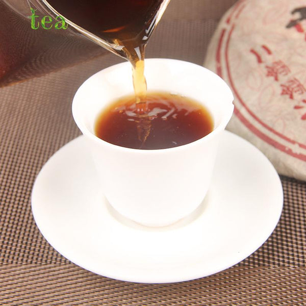 CIFbuy Yunnan Puer 2006, Brown Mountain Palace Puer, Ripe Tea Cake, Chunhai Cizi