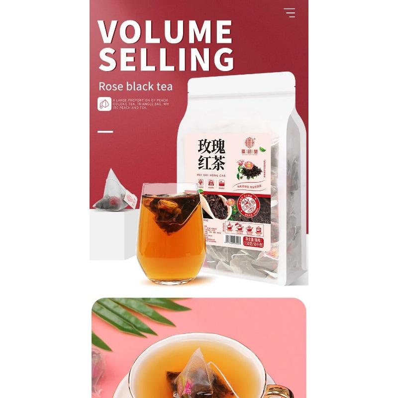 CIFbuy Rose Black Tea Herbal Tea 150g