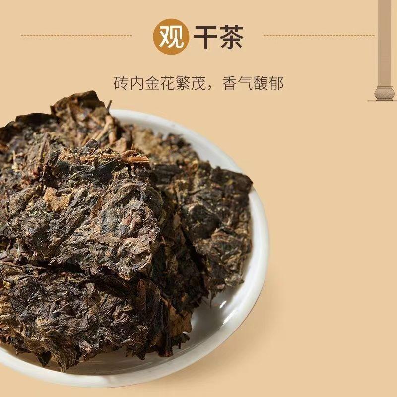 CIFbuy China Tea Black Tea Classic 3 Years Old 350g Golden Flower Fu Tea Anhua Tea