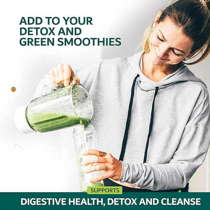 HelloYoung Imported Unsweetened Premium Organic Barley Grass Kosher, Vegan, Bulk. Good Source of Fiber, Protein. Great for Juices, Smoothies, Shakes, Yogurts