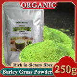 Organic Barley Grass Powder 250g, Green Superfood for Smoothie RAW, GREENISH LIKE LEAVES, NO PRESERVATIVE,NON GMO