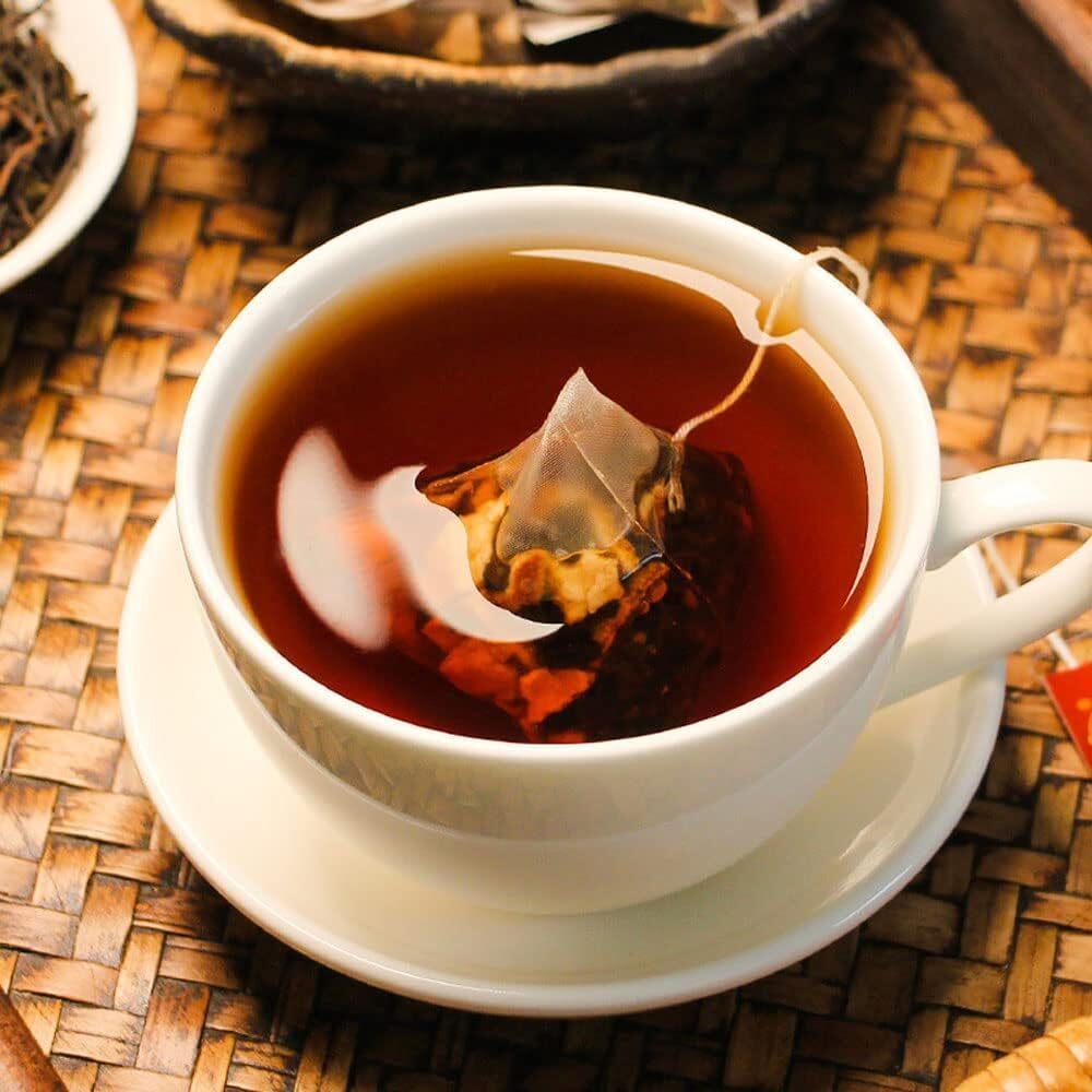 CIFbuy Chenpi Pu-erh Tea Tangerine Peel Puer Tea Citrus Orange 200g (4g×50packets)