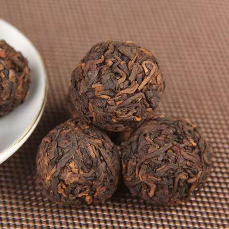 CIFbuy 500g Yunnan Ripe Puerh Tea Dragon Ball Pu-erh Cooked Tea Iceland Pu'er Black Tea