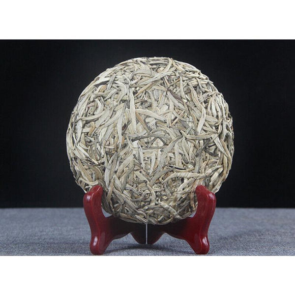 CIFbuy 200g White Tea Cake Silver Needle Yunnan White Tea Ancient Tree Pu'er Tea Cake
