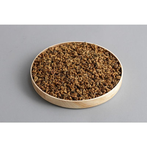 CIFbuy 500g Yunnan black tea Fengqing Dian Hong Jin Luo (No. 2) early spring tea