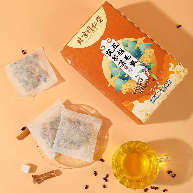CIFbuy 150g TongRenTang Five Fingers Hairy Peach Poria Tea