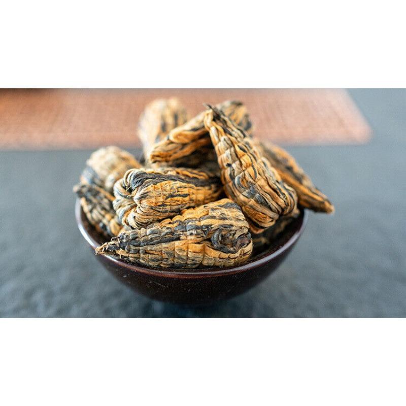 CIFbuy 500g Fengqing Dian Hong Tea Golden Silk Pagoda Yunnan Ancient Tree Black Tea