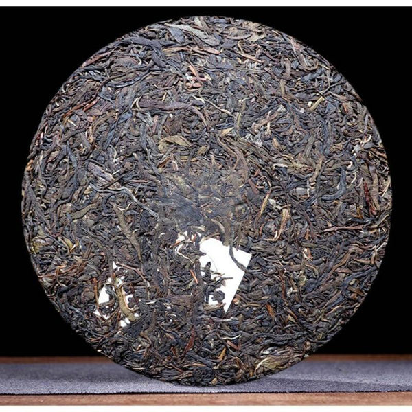 CIFbuy Yunnan Bulang Mountain Banzhang Peacock Ancient Tree Premium Pu erh Raw Cake357g
