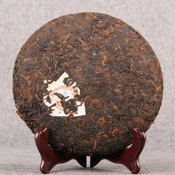 CIFbuy 357g Ancient Tree Ripe Pu'er Tea Cake Yunnan Puer Black Tea