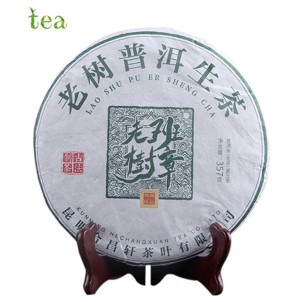 CIFbuy Yunnan Raw Pu'er Tea Cake 100g Lao Shu Banchang Ancient Tree