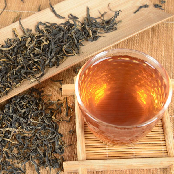 CIFbuy 500g Yunnan Fengqing Dian Hong Mao Feng Ancient Tree Dian Hong KungFu Black Tea
