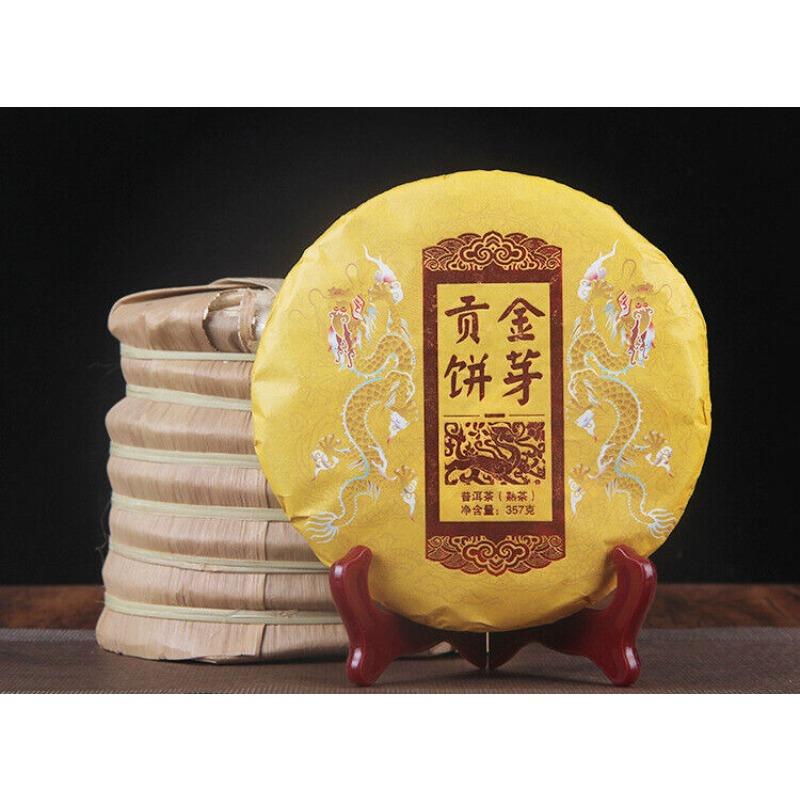 CIFbuy 357g Yunnan Pu'er Ripe Tea Cake