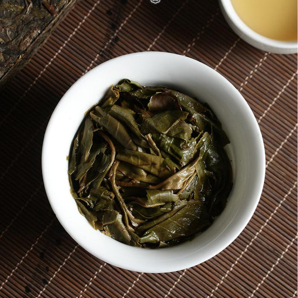 CIFbuy 500g Premium Puerh Raw Tea Brick Golden Leaf Yunnan Pu-erh Tea Chinese Pu'er Tea