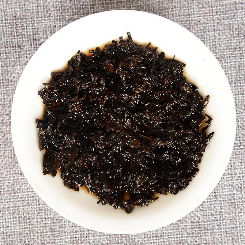 CIFbuy Yunnan Tea Deep Mountain Wild Rhyme Ripe Seven Cakes Tea 357g Ripe Tea Pu'er Tea