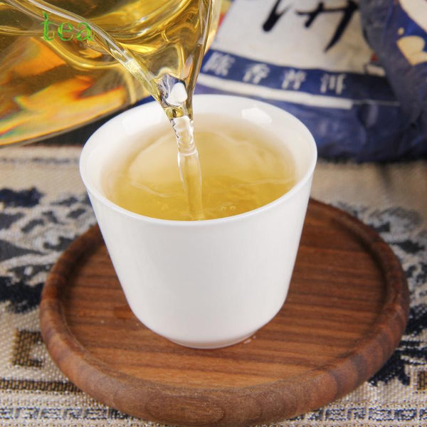CIFbuy "Dragon" Pu'er Tea, Year of the Dragon Commemorative Cake, "Golden Dragon" Ancient Tree Raw Pu'er, Yunnan "Cizi" Cake
