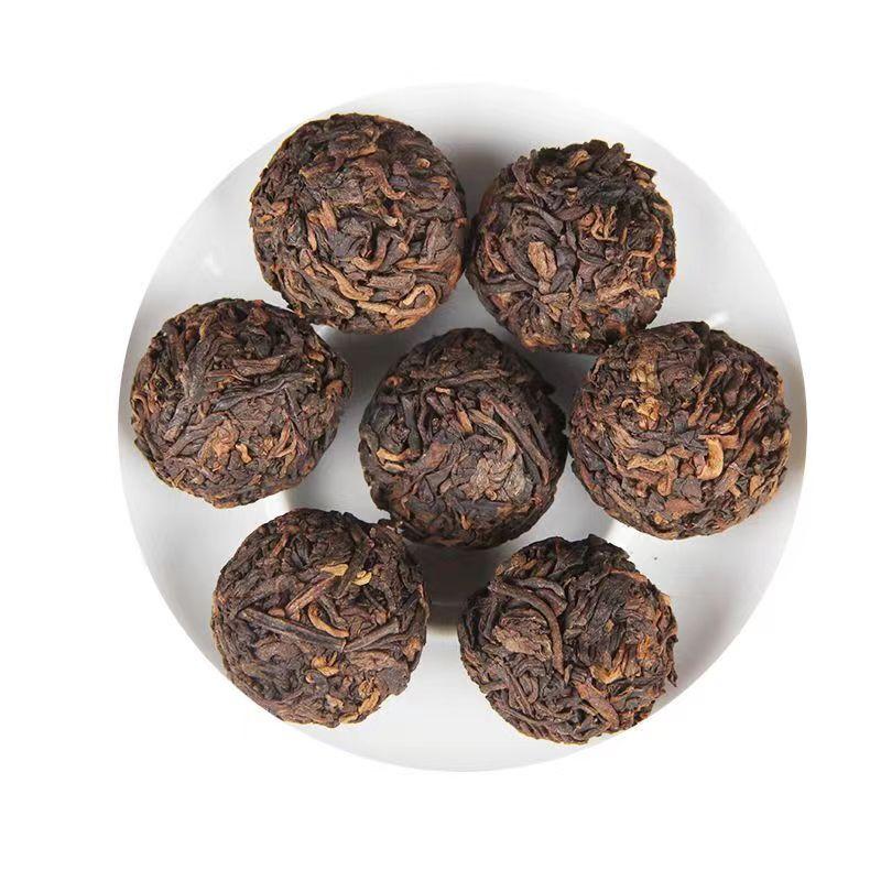 CIFbuy 500g Yunnan Ripe Puerh Tea Dragon Ball Pu-erh Cooked Tea Iceland Pu'er Black Tea