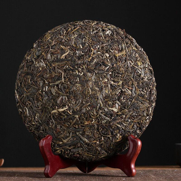 CIFbuy 357g Yunnan Pu'er Tea Bulang Mountain Raw Cake Big Old Tree Seven Seeds Cake