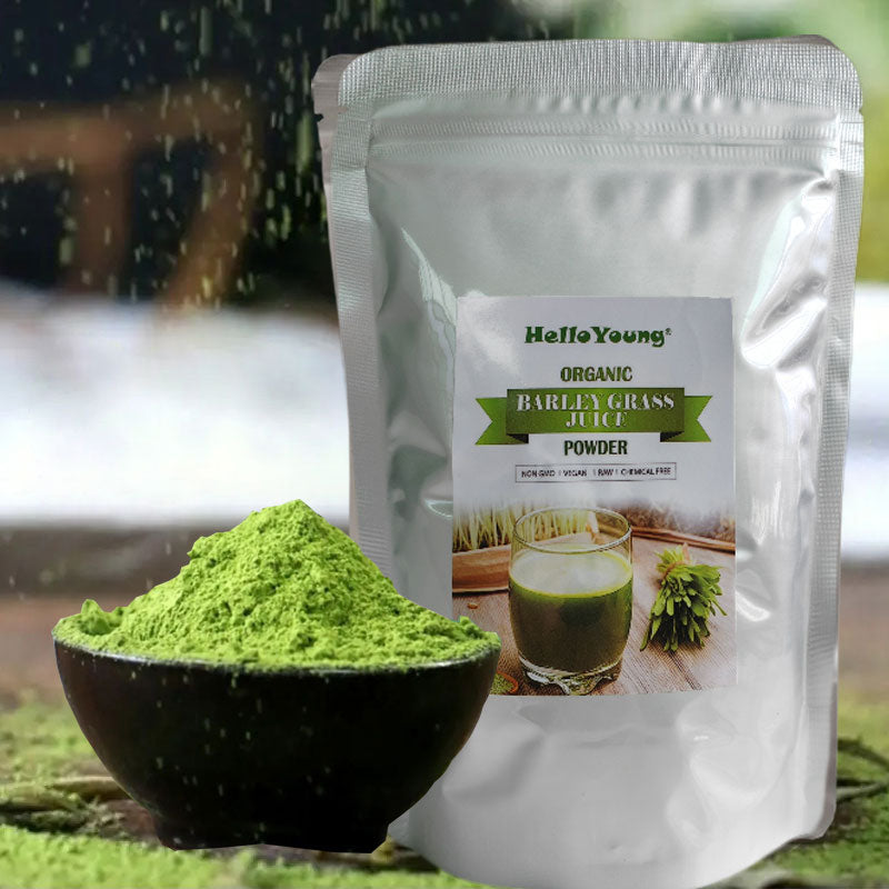 Organic Barley Grass Powder original 250g barley grass official store organic barley grass powder lowering cholesterol, beautiful skin, healthy slimming drink Main image