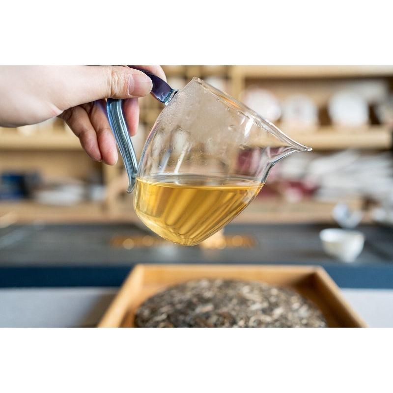 CIFbuy 357g Yiwu Zhengshan Pu'er Raw Tea Cake Yunnan Ancient Pu'er Seven Seed Cake Tea