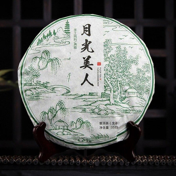 CIFbuy 2018 Yue Guang Mei Ren Raw Puer with White Tea, 357g