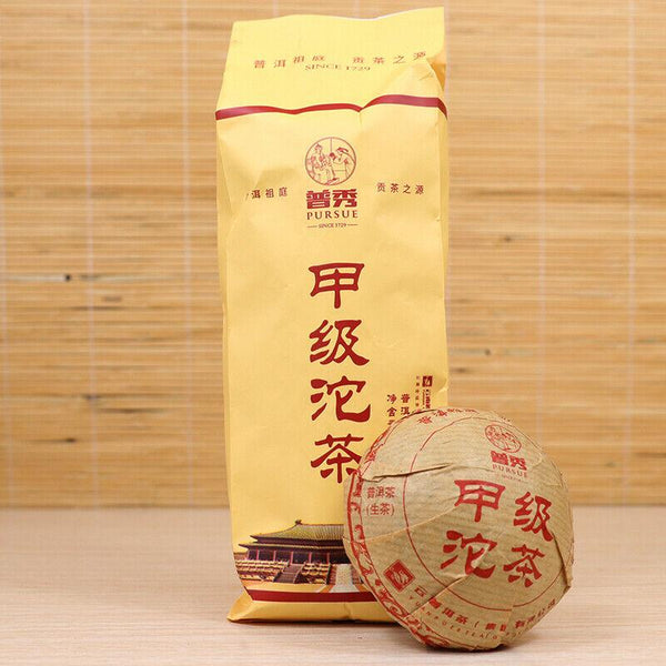 CIFbuy JIA JI TUO CHA * 2017 PURSUE Menghai Tuo Cha Puer Tea Green Raw Pu-erh Tea 500g