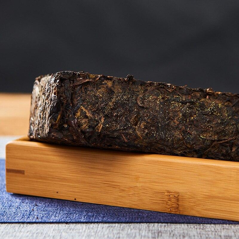 CIFbuy 2019 Anhua Dark Tea Pressed with Golden Flower, Hey Cha, 1000g