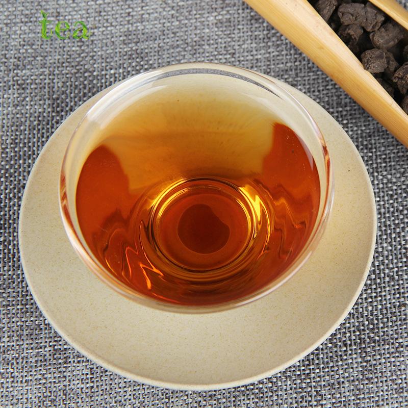 CIFbuy Yunnan Aged Puer Tea, Menghai, Jelly Aroma Tea, Fossil (Broken Silver), Jelly Aroma Old Tea, Ripe Tea, 500g