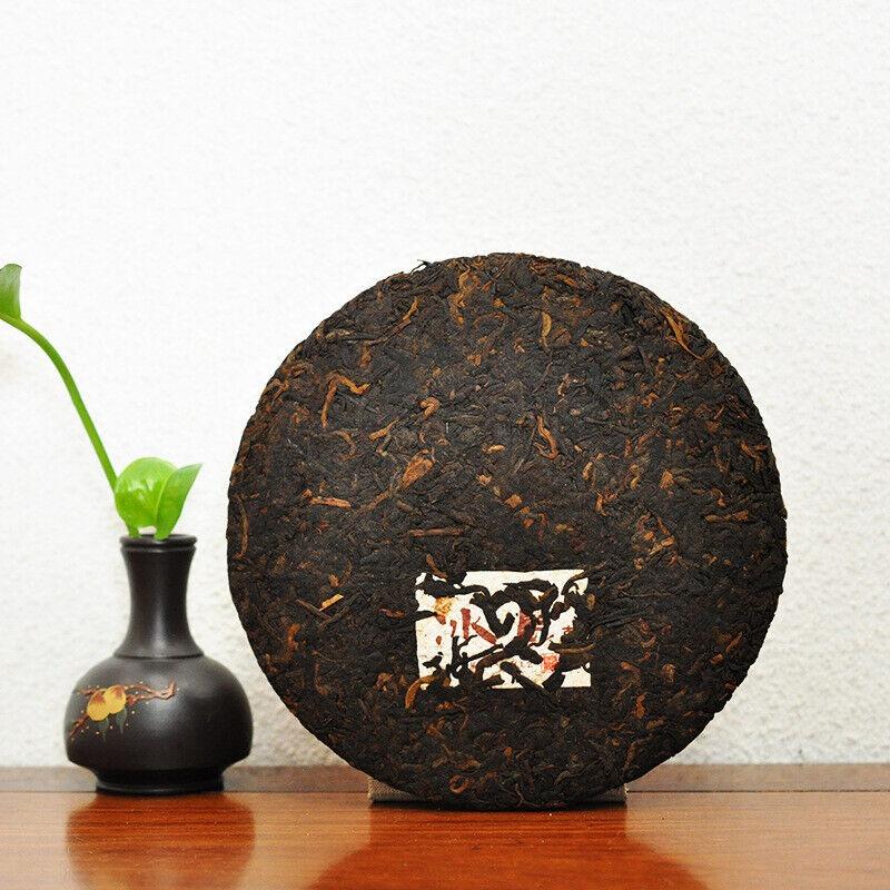 CIFbuy 357g Yunnan Tea Puerh Tea Cake Icelandic Ancient Tree Puerh Tea Pu'er Ripe Tea