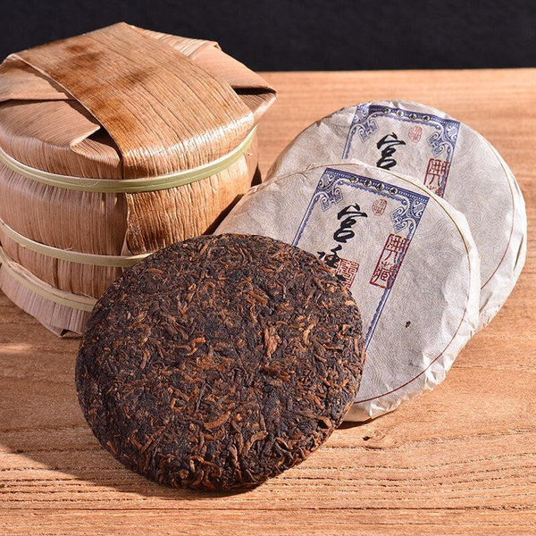 CIFbuy Yunnan Pu'er Ripe Tea Cake 100g Palace Small Cake Pu'er Tea