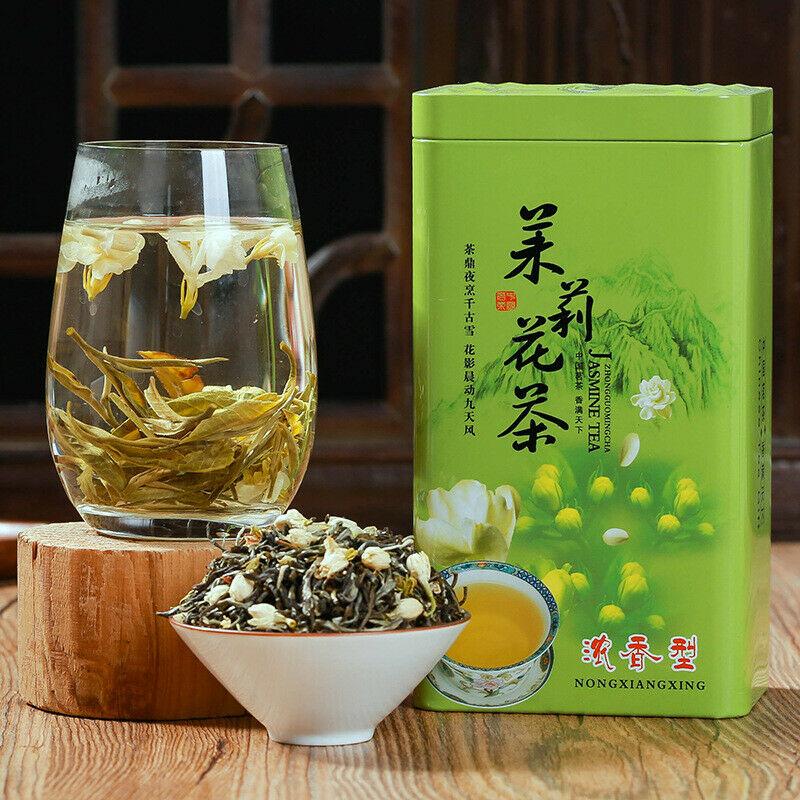 CIFbuy Certified Bulk Jasmine Tea Canned Jasmine Gift Flower Tea Healthy Drink250g-500g