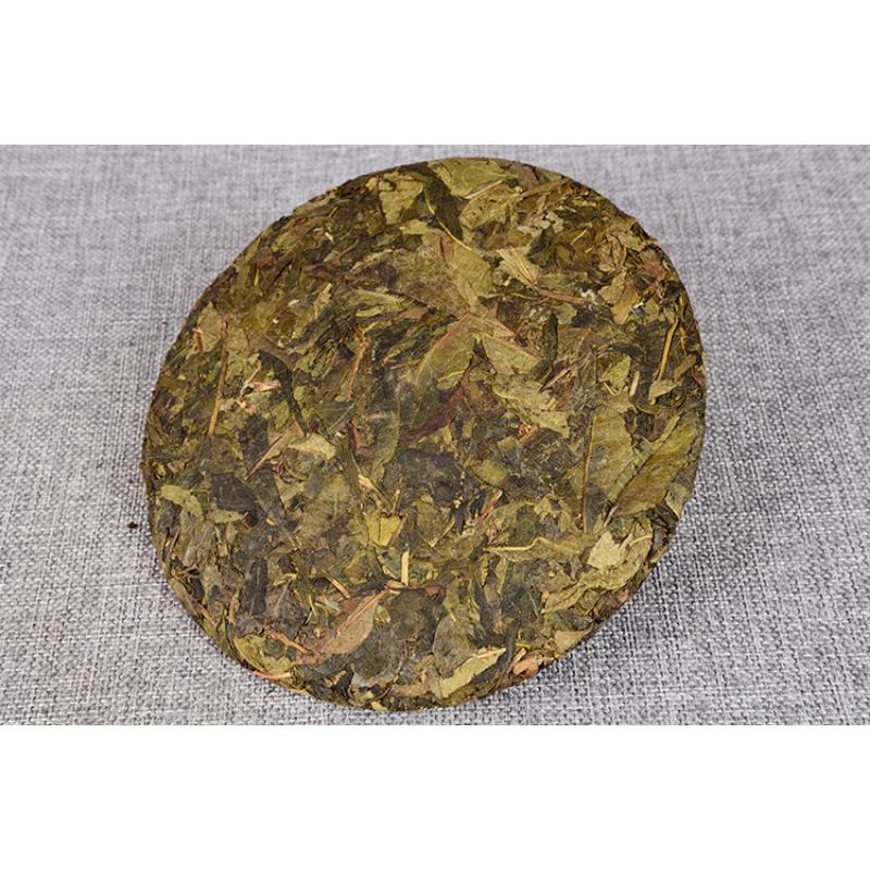 CIFbuy 357g Pu-Erh Tea Hundred Year Old Tree Tea Cake Golden Leaf Gift Tea