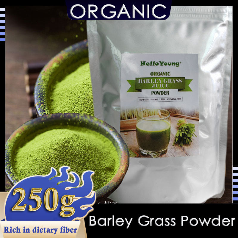 Barley Grass Powder Original 100% healthy Pure Organic Barley with Rich Dietary Fiber, No Addtives
