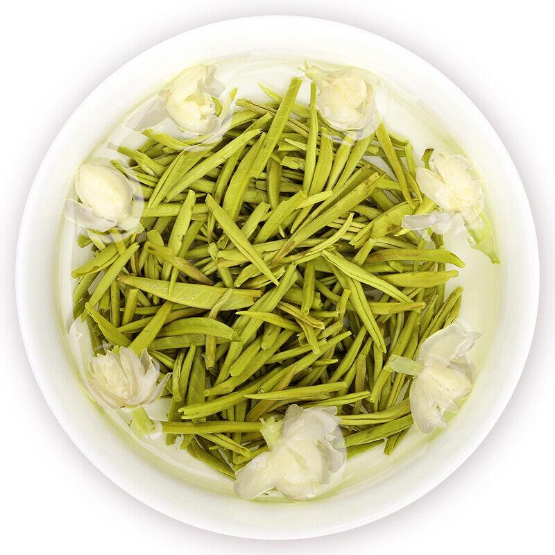 CIFbuy Jasmine Flower Green Tea Loose Leaf Mo Li Piao Xue Jasmine Green Tea 250g/can