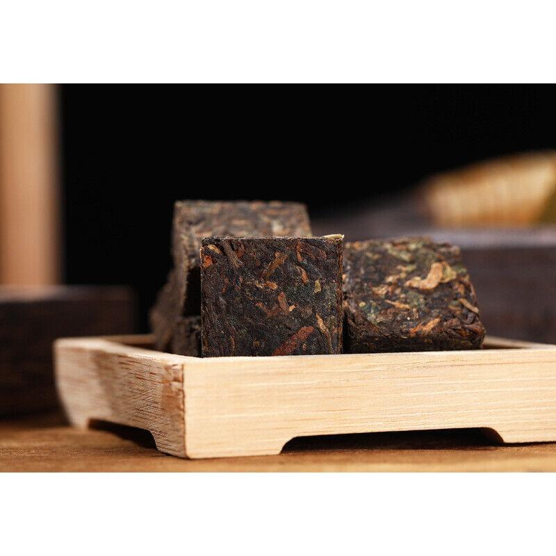 CIFbuy 500g Yunnan Glutinous Rice Fragrant Tuo Tea Menghai Square Brick Old Pu'er Tea