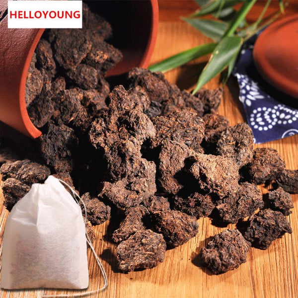CIFbuy 200g Yunnan Mini Tuocha Ripe Pu-erh Tea Natural Black Cooked Puer Slimming Tea