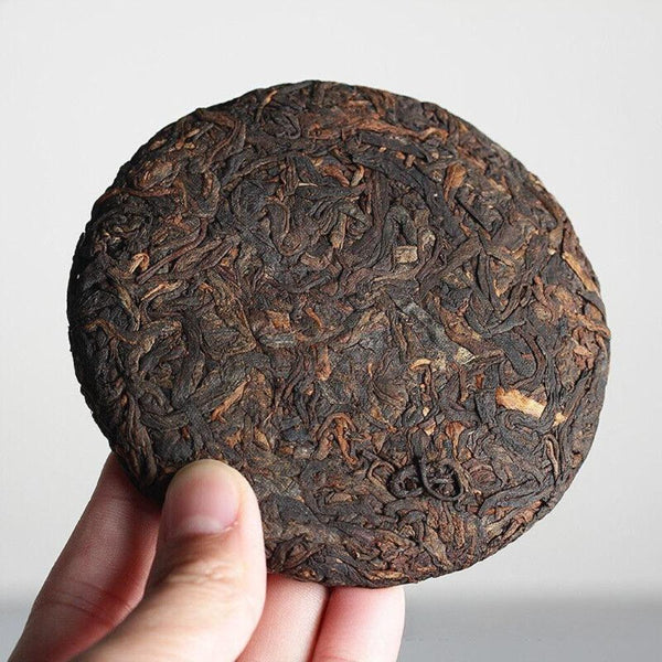 CIFbuy 100g Yunnan Pu'er Tea Ancient Tree Golden Bud Small Cake Pu'er Tea Ripe Tea