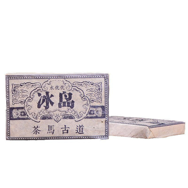 CIFbuy200g Bingdao Puerh Raw Tea Brick Yunnan Iceland Pu-erh Sheng Tea Pu'er Shengcha