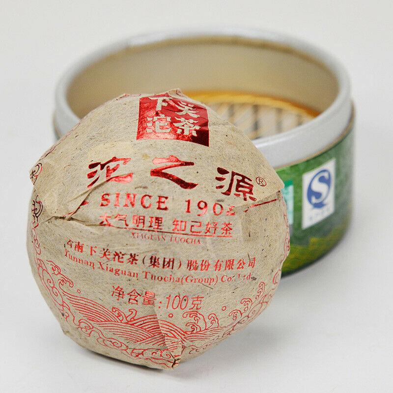 CIFbuy TUO ZHI YUAN * 2014 Yunnan XiaGuan TuoCha Puerh Tea Raw Pu'er 100g with Box
