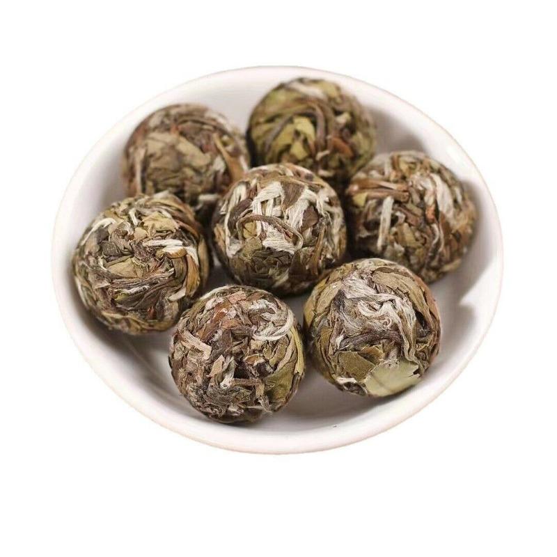 CIFbuy 500g Fuding White Tea Peony Floral Dense Aroma Dragon Pearl Handmade Tuocha