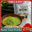Organic Barley Grass Powder 250g, Green Superfood for Smoothie, 100% Natural Superfood, Vegan, Gluten Free, Non-GMO, Kosher