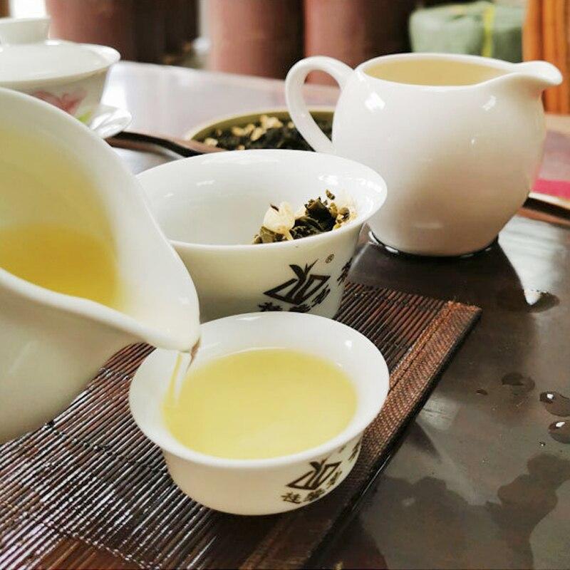 CIFbuy 2023 Heng Xian Jasmine Flower Green Tea, Refreshing Leaf Green Tea, 100g/300g/500g
2023年横县茉莉花绿茶，清新叶片绿茶，100克/300克/500克